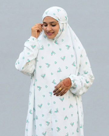 Namaz Kameez with Flower
