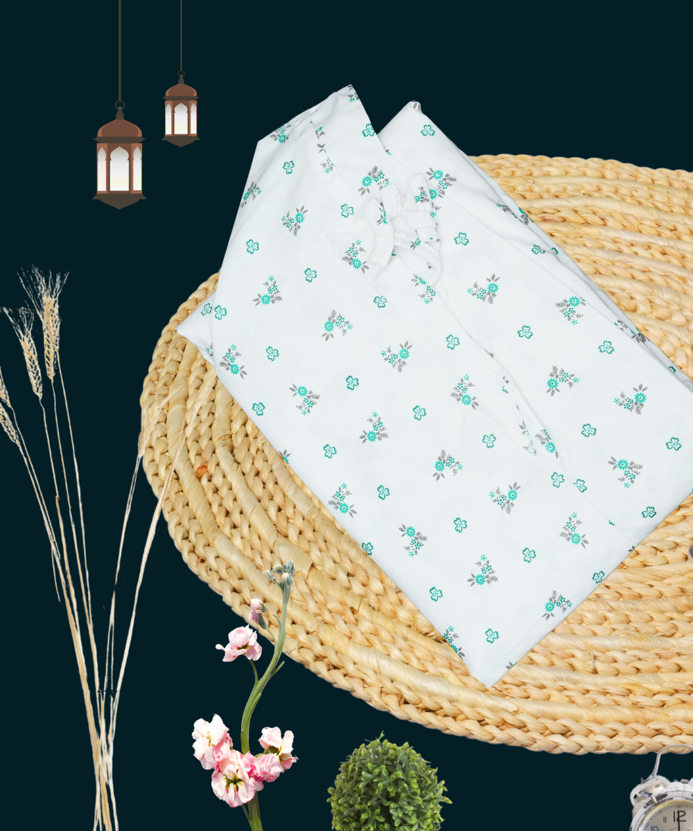 Namaz Kameez with Flower