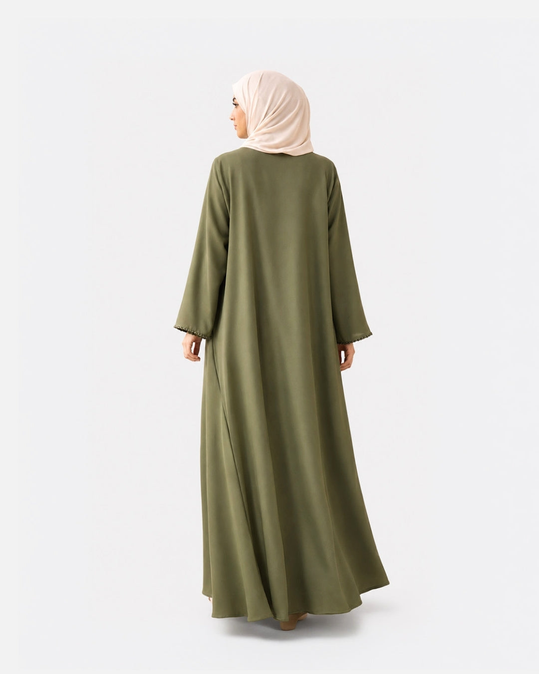 Royal Olive Green Abaya