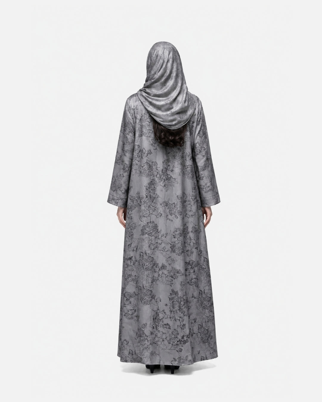 Marble Print Abaya